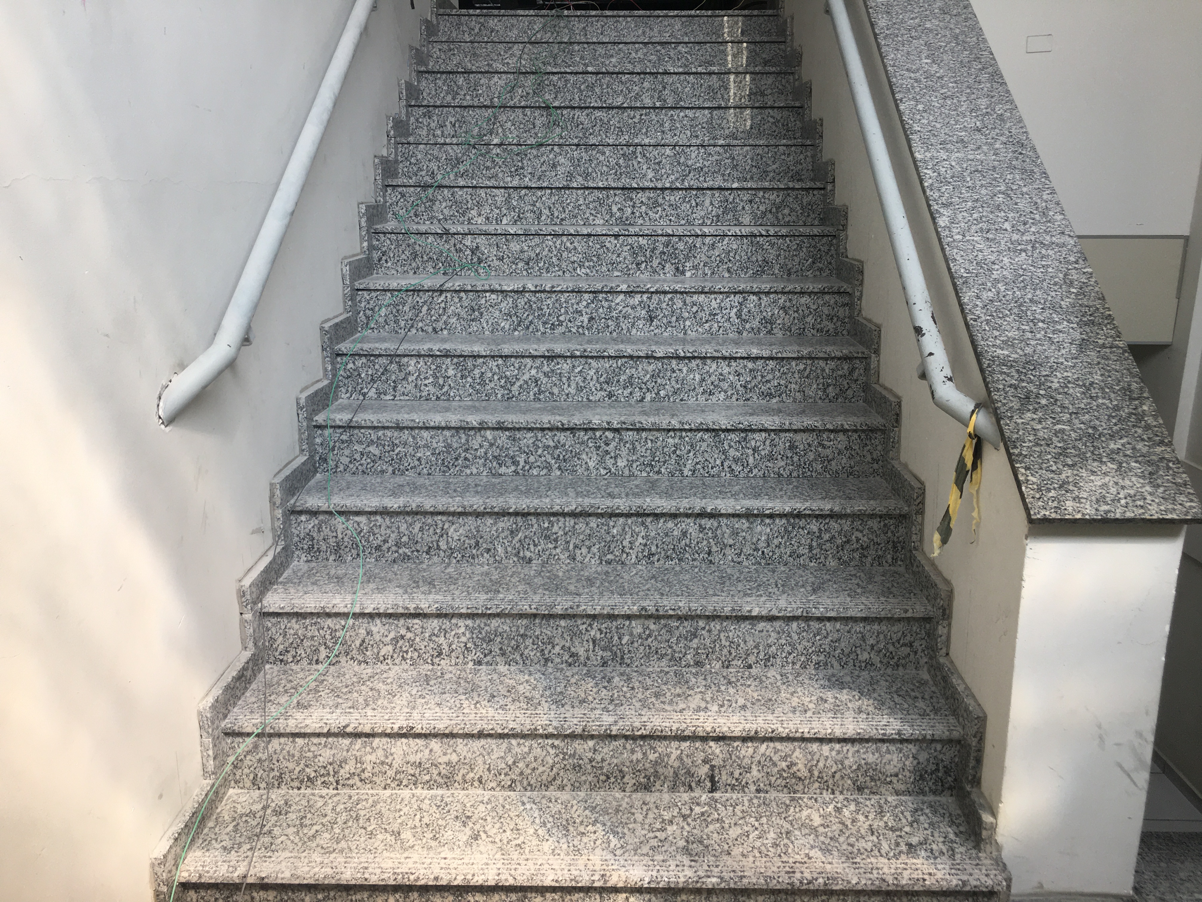 Instalação de granito em escada